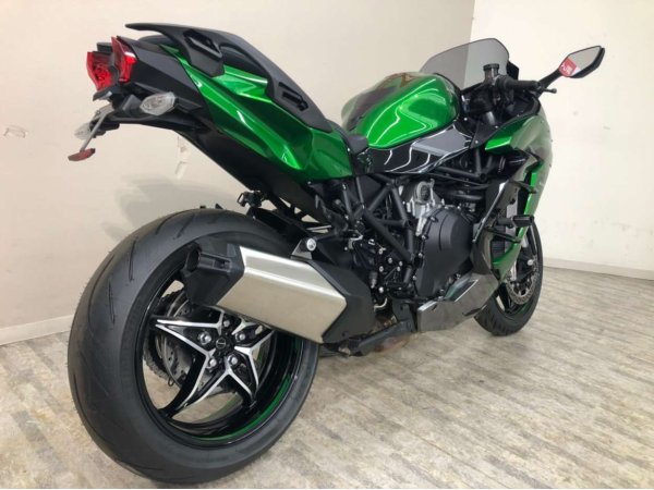 NINJA H2 SX SE+ 2020年モデル フェンダーレス仕様・スライダー