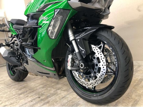 NINJA H2 SX SE+ 2020年モデル フェンダーレス仕様・スライダー