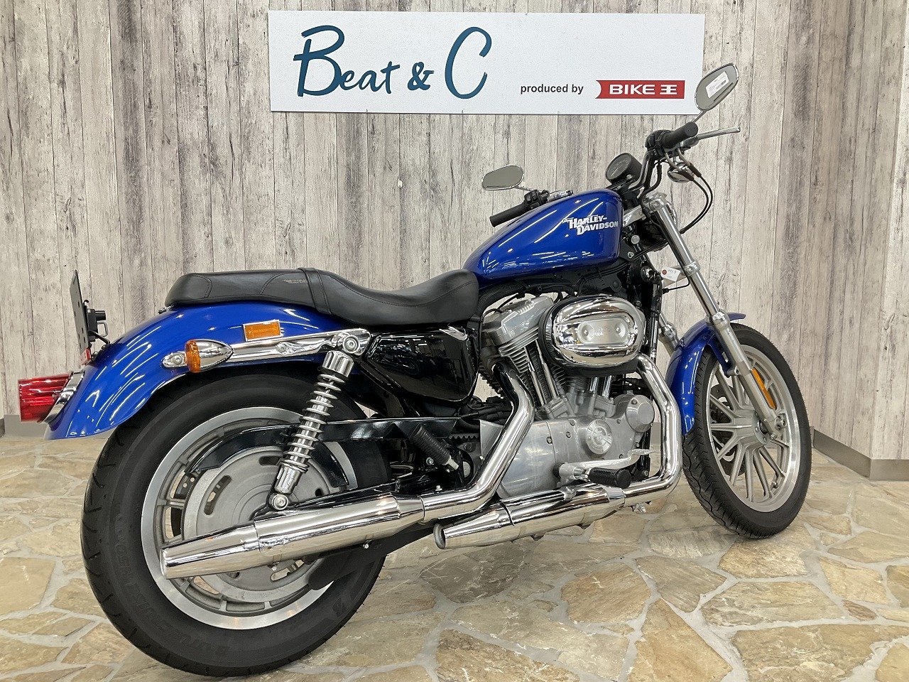 Sportster 883 [ XL883 ] □ペアライドシート□タンデムステップ