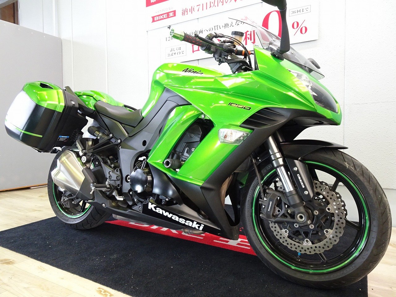 NINJA 1000（ニンジャ1000） 東南アジア仕様／純正パニア／シングルシートカウル等装備！! | バイク買うなら【バイク王】