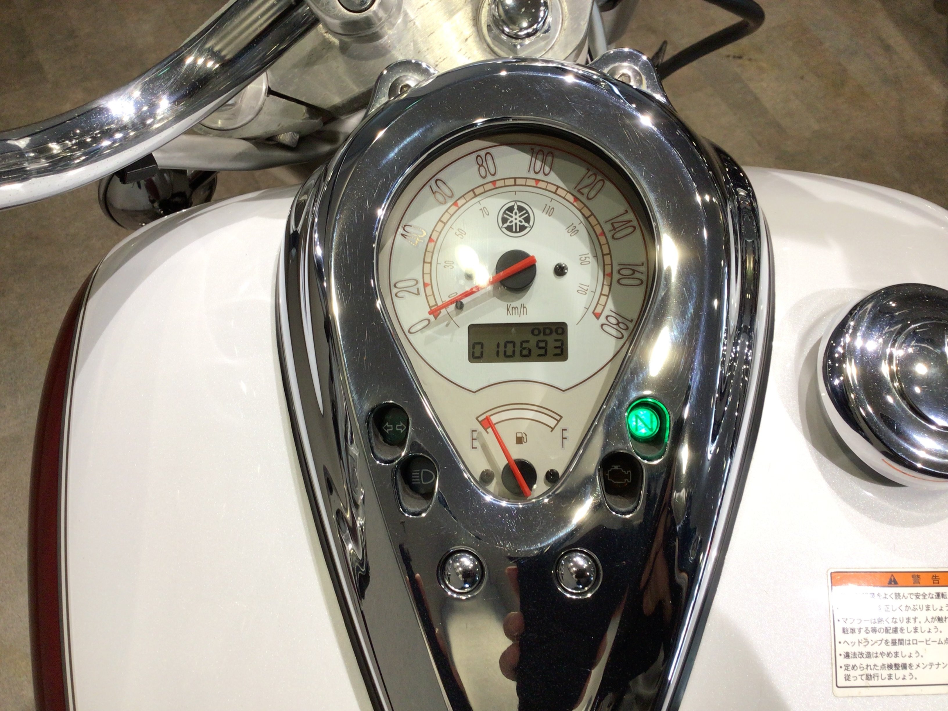 VH01J ドラッグスター400 スピードメーター ☆整備済 良美品 VH01J