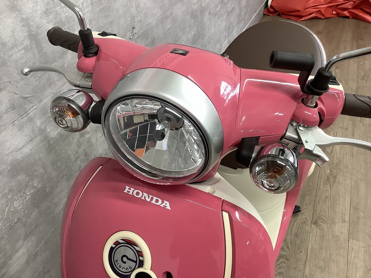 ジョルノ インジェクションモデル サマーピンクカラーがキュートなまあるいスクーター♪ ！! | バイク買うなら【バイク王】