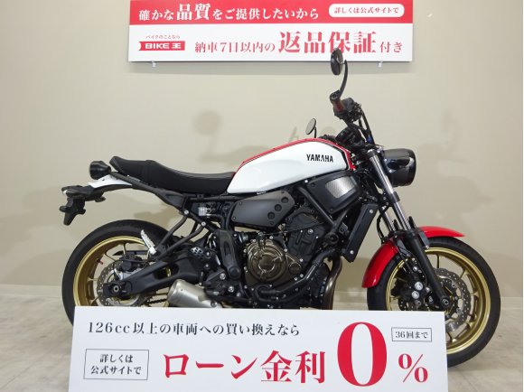  XSR700 ABS　2020年モデル／グリップ（Trip Machine）／ミラー（Magazi）／レバー／エンジンスライダー