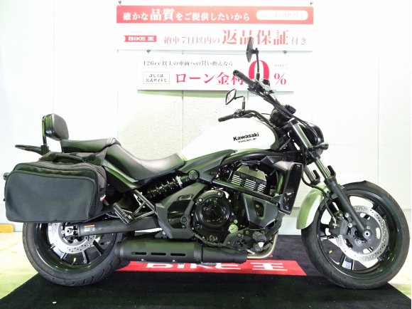 VULCAN S　（バルカン）2016年モデル／バックレスト／サイドバック装備