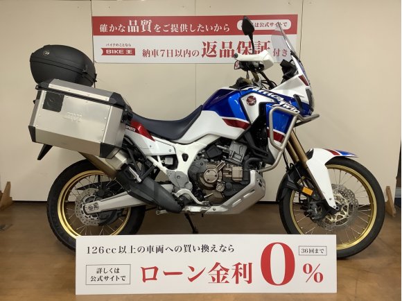 ＣＲＦ１０００Ｌ アフリカツイン アドベンチャースポーツ ＤＣＴ　ＧｉＶｉ製サイドパニア　トップケース