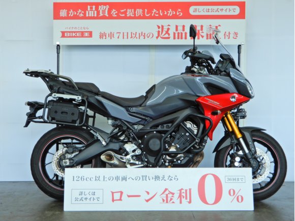 トレーサー900　TRACER900 GT ABS　エンジンガード／サイドバッグサポート装備