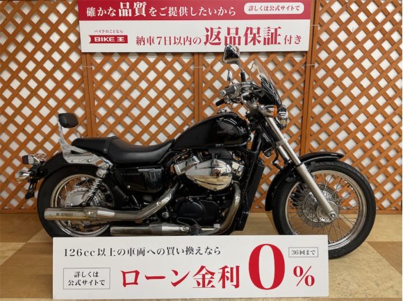 ＶＴ４００Ｓ　モリワキ製マフラー　バックレスト　スクリーン