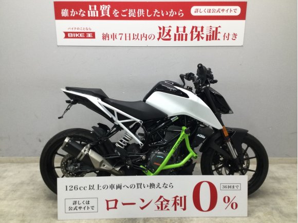 390DUKE　2022年式モデル　CRAZY IRON製スタントケージ（エンジンガード）装備!！!