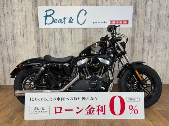 XL1200X　フォーティーエイト■バッテリー新品■コブラマフラー■LEDヘッドライト■フェンダーレス■ロボハン！!