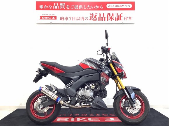 Ｚ１２５ＰＲＯ　ＢＥＡＭＳマフラー・カスタムリアフェンダー装備！!