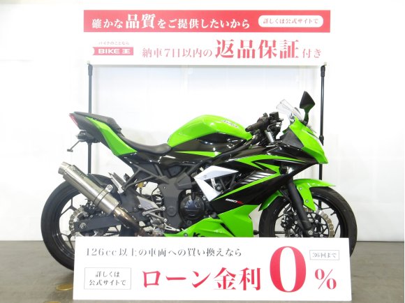 ニンジャ250SL　Ninja 250SL　WR'S製マフラー／エンジンスライダー／フェンダーレス装備／スペアキーあり