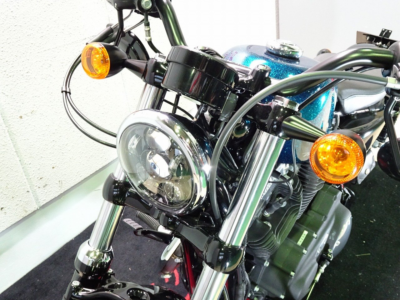 Sportster 1200X Forty-eight [ XL1200X ] ウィリーGスカル