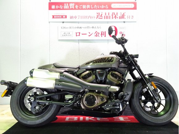 Sportster S [ RH1250S ]　2023年モデル／ヘルメットホルダー装備／車検残有り