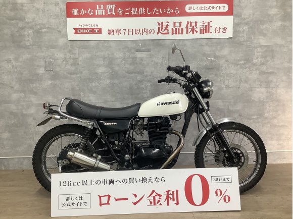 250TR　メッキフェンダー　ウインカーカスタム　社外マフラー