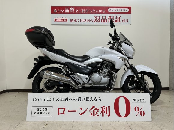 GSR250　2012年モデル　リアボックス装備