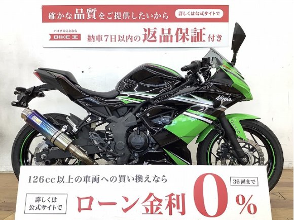 ＮＩＮＪＡ２５０ＳＬ　ＫＲＴエディション★☆ストライカー製バックステップ装備！☆★！!