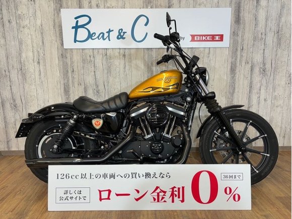 XL883N　アイアン■バッテリー交換■社外サイレンサー■ハンドル■スリムレバー■タイマーカバー■フロントウィンカー移設！!