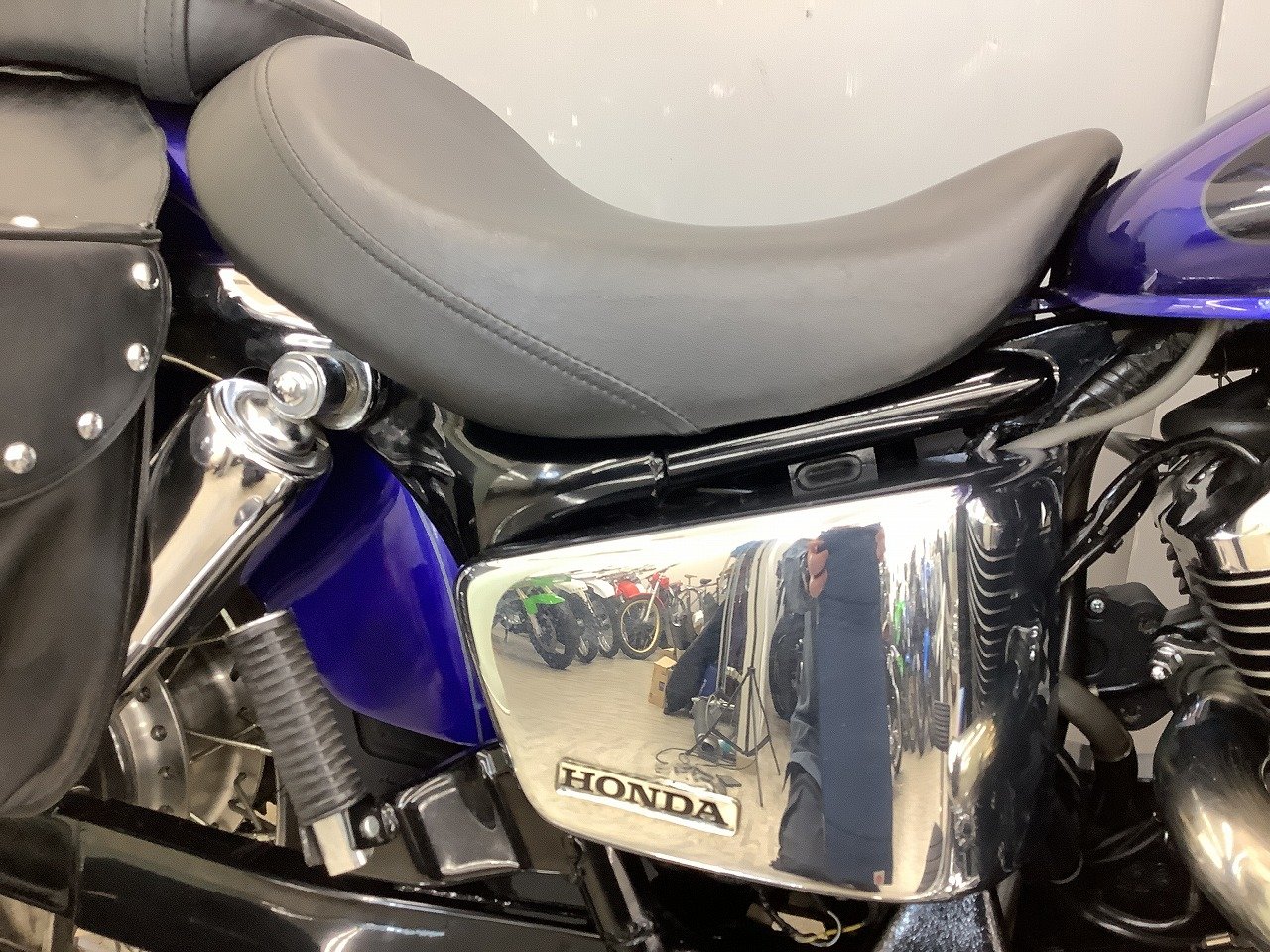 シャドウ400 キャブ最終年モデル 2in1マフラー・スクリーン