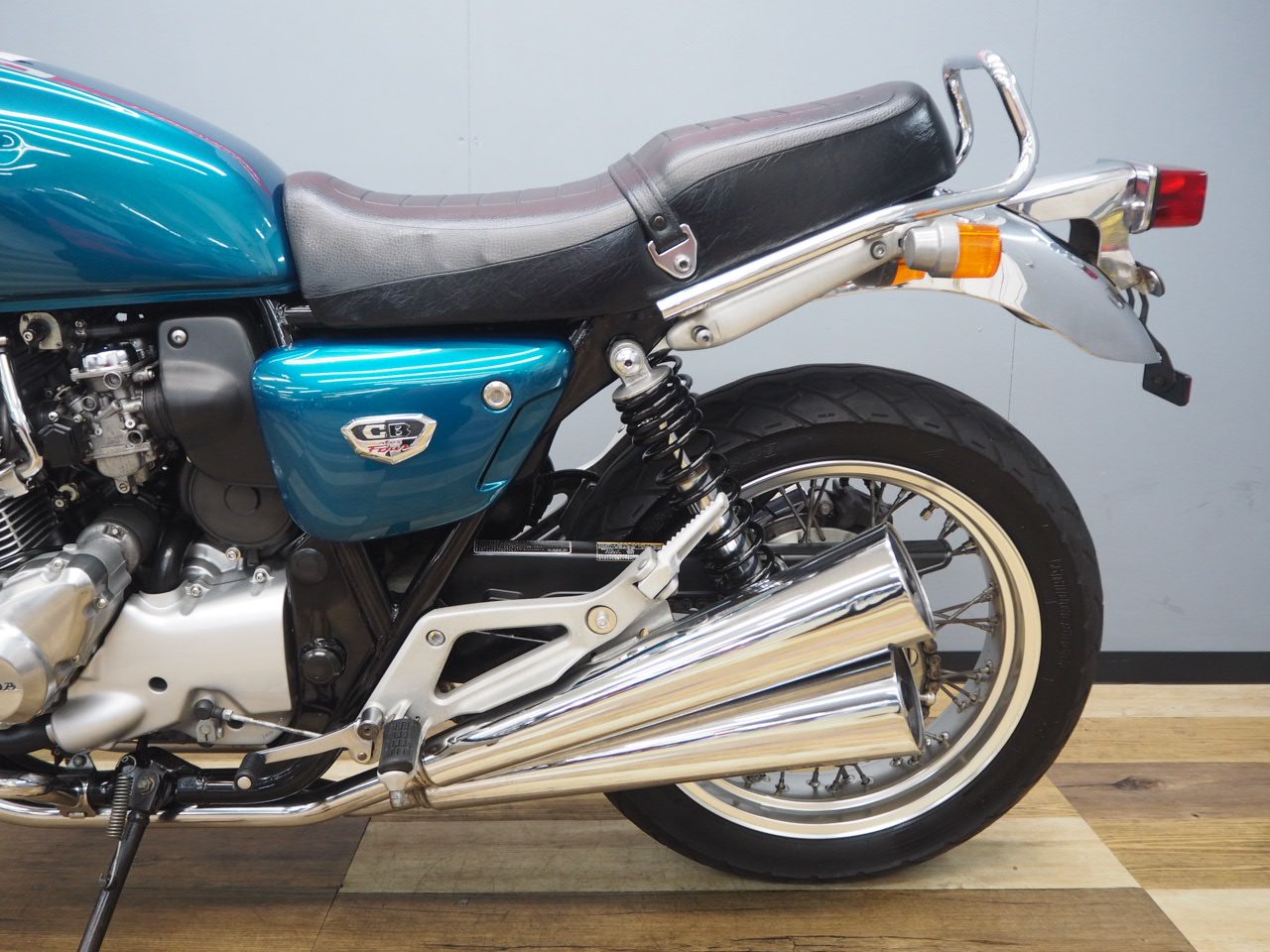 Hanasho NC36 CB400Four タンデムバー 高品質メッキタンデムバー