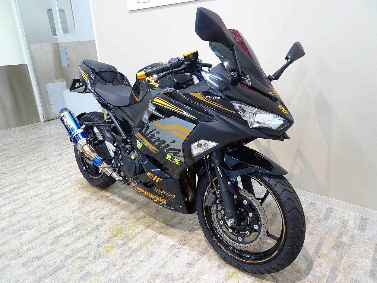 Ninja 250 2020年モデル/BEET NASSERTスリップオンマフラー