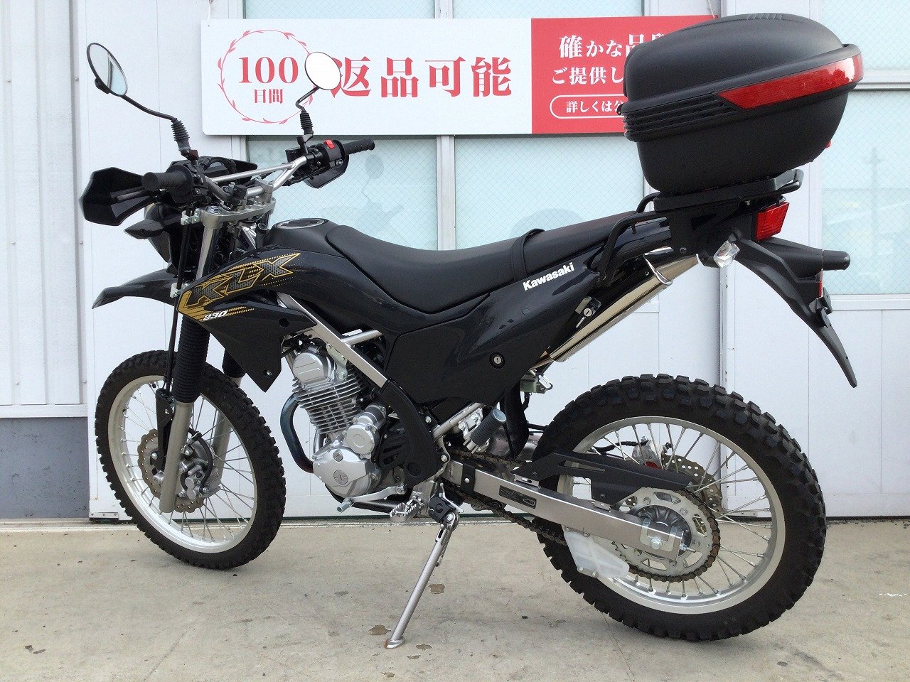 KLX230 SP TADAOマフラー！ トップケース装備!！! | バイク買う