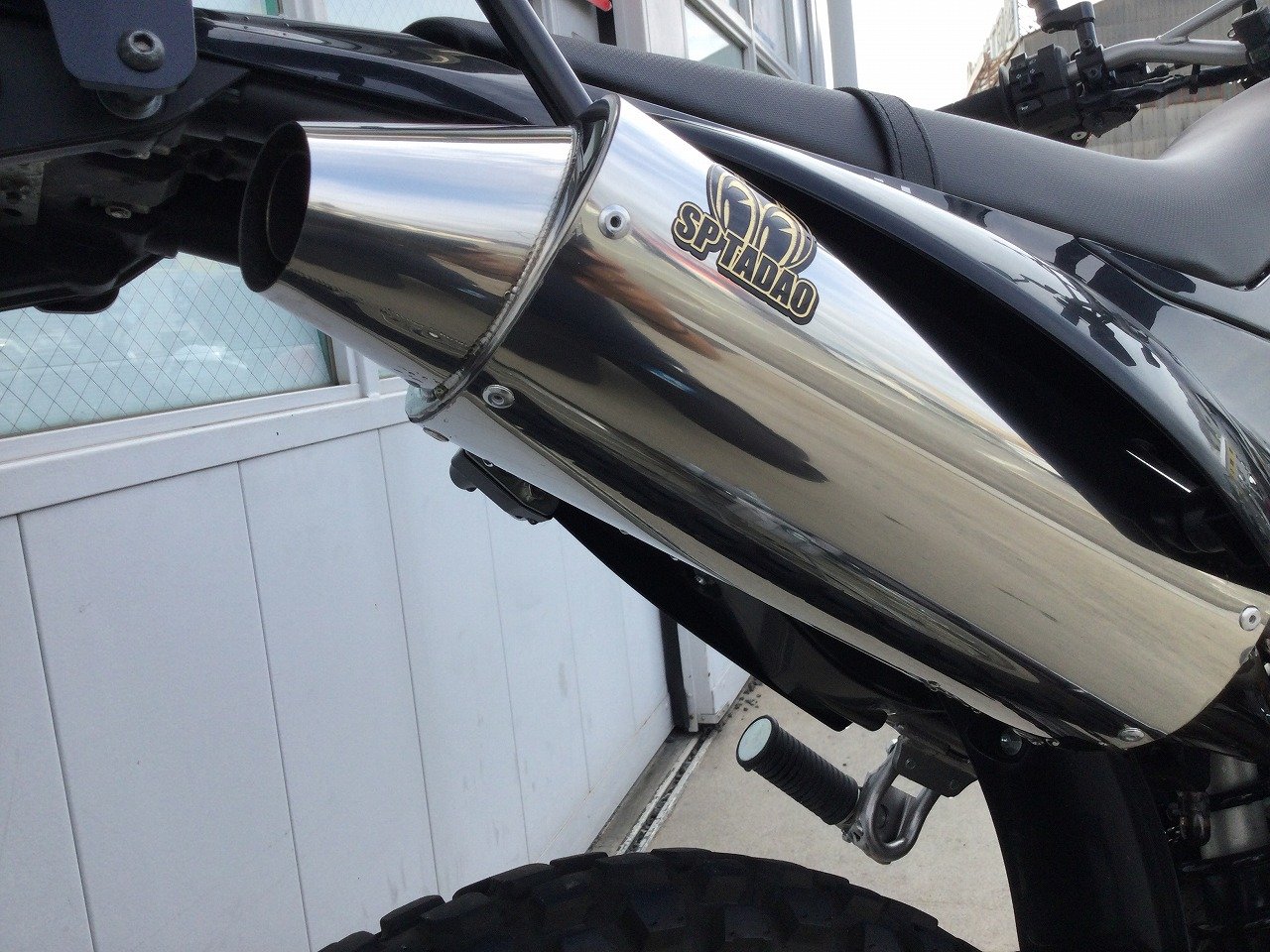 KLX230 SP TADAOマフラー！ トップケース装備!！! | バイク買う