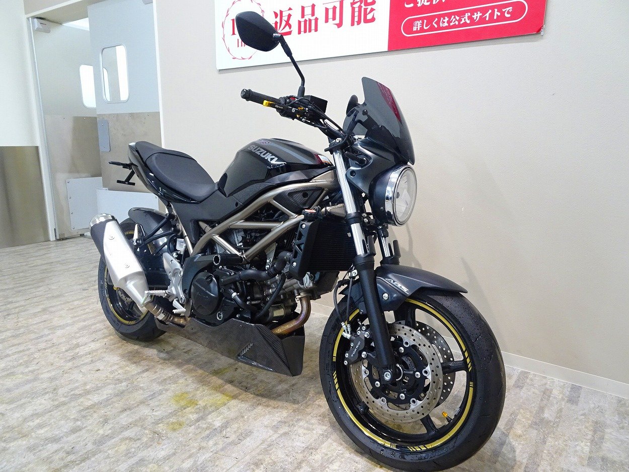 SV650 ABS 2022年モデル GIVIスクリーン/HYPER PROリア