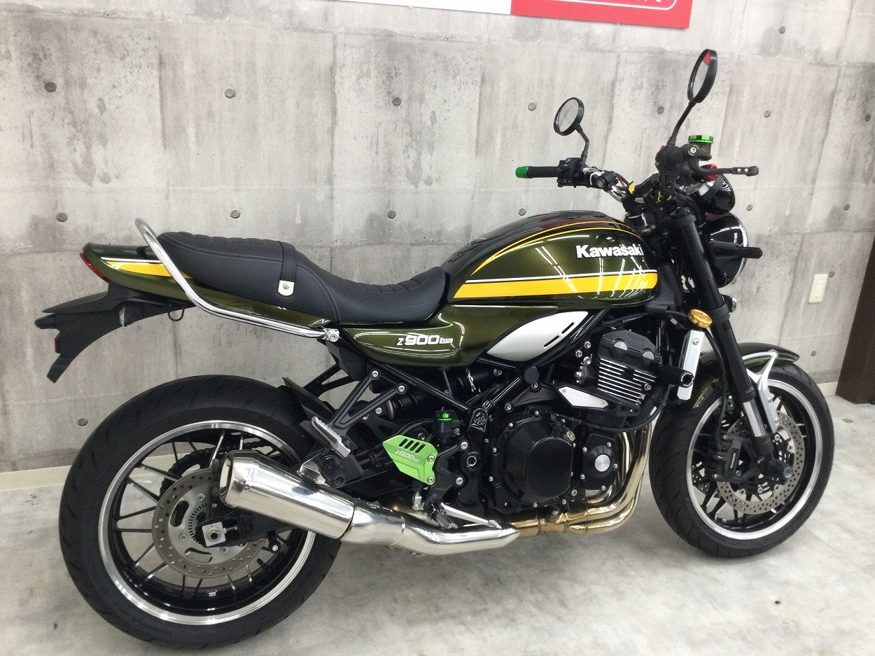 代拍王専用 バイク王認定中古車】Z900RS 2019年モデル バーエンド・ステップ