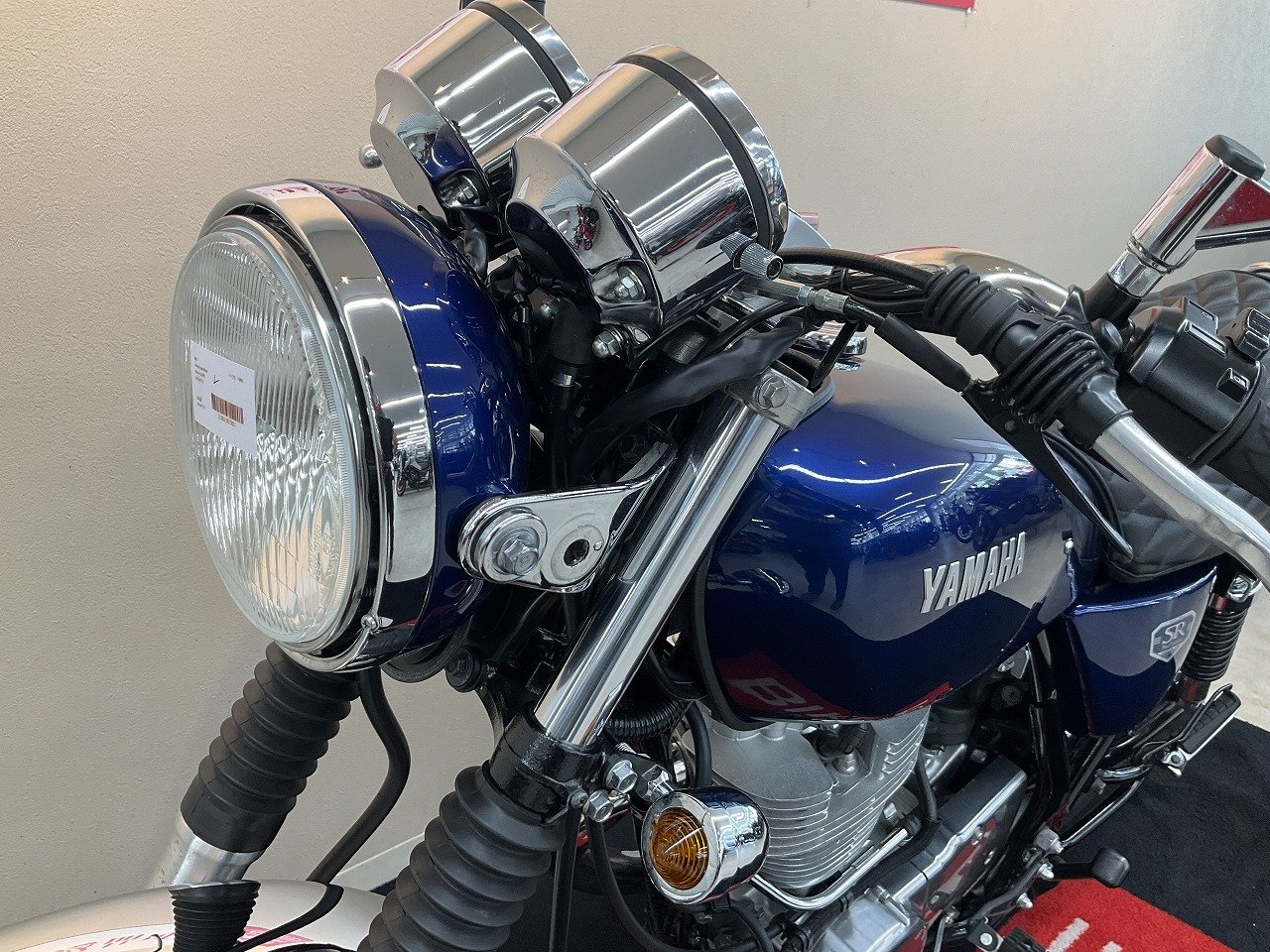 SIRIO S21 BK EVO2 STI (最終値下げしました) SR400【 Final Edition ハンドル他カスタム】 | バイク買うなら