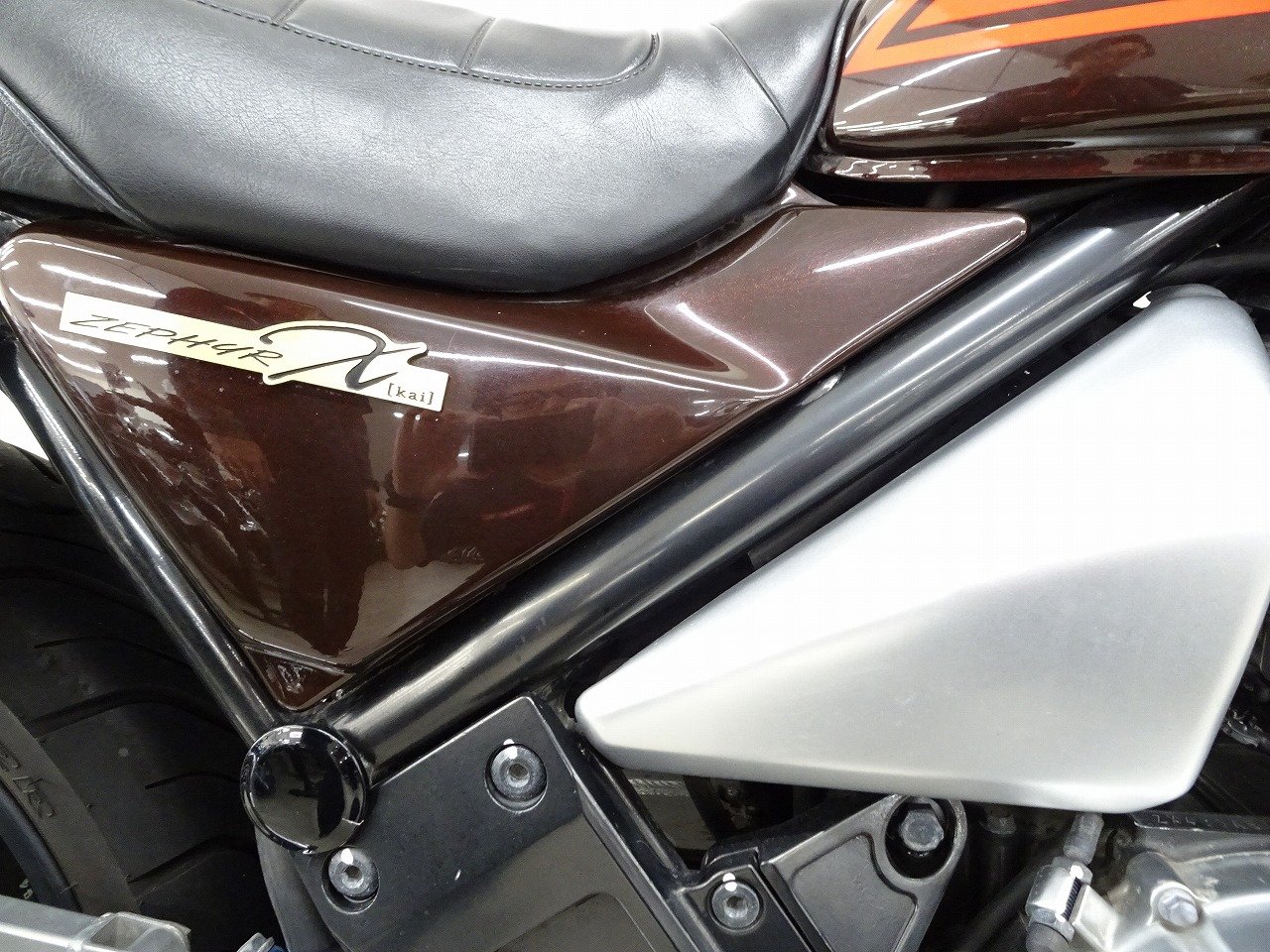 ZEPHYR400χ 2008モデル タンデムバー 社外ミラー | バイク買う