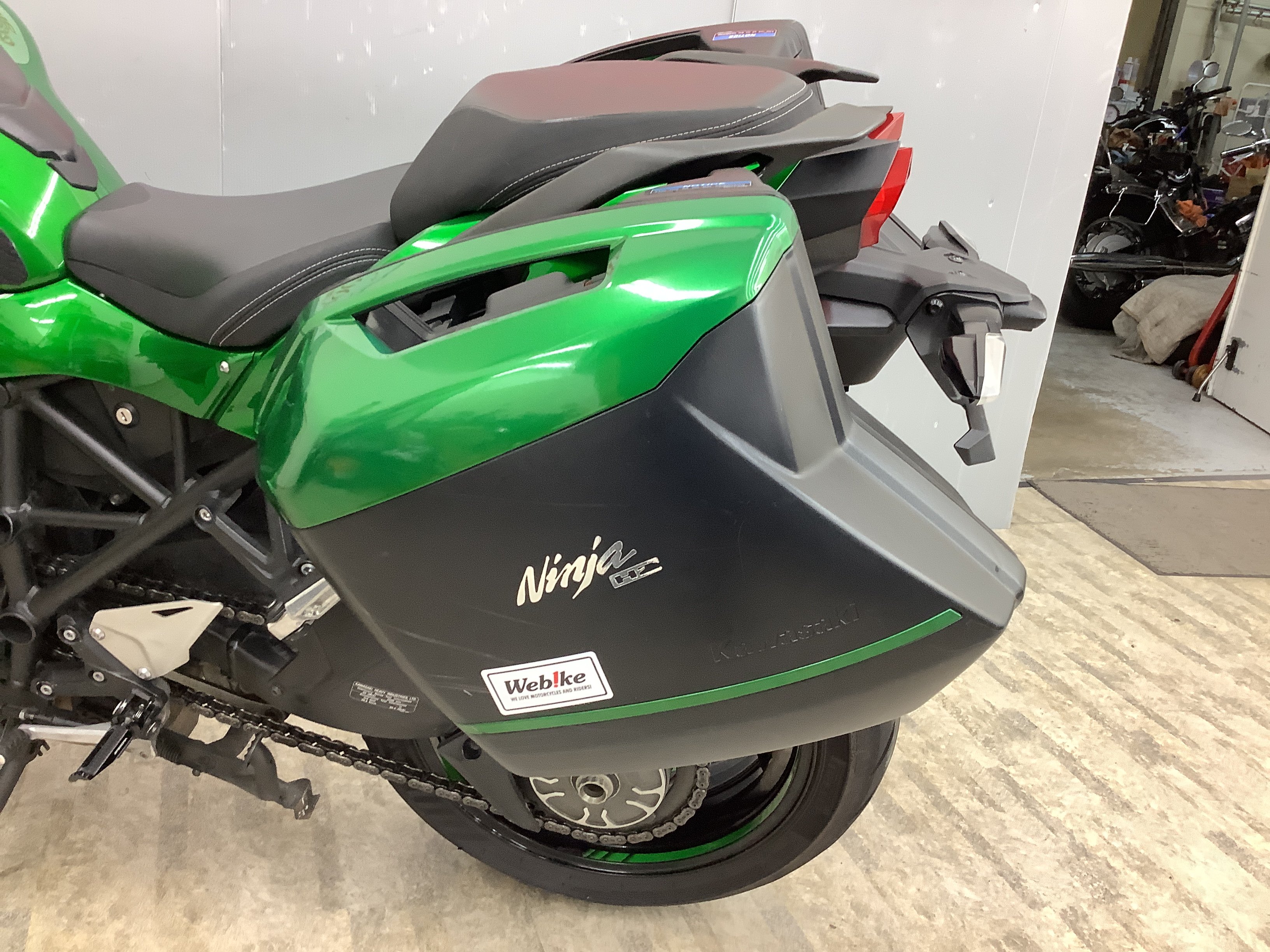 NINJA H2 SX SE 政府認証BEETマフラー・ワンキーシステムサイド