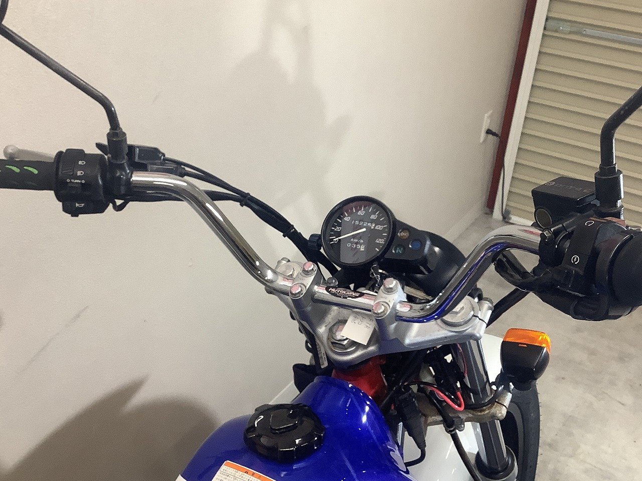 FTR223 2002年モデル/ハリケーン製アップハンドル/グラブバー/純正