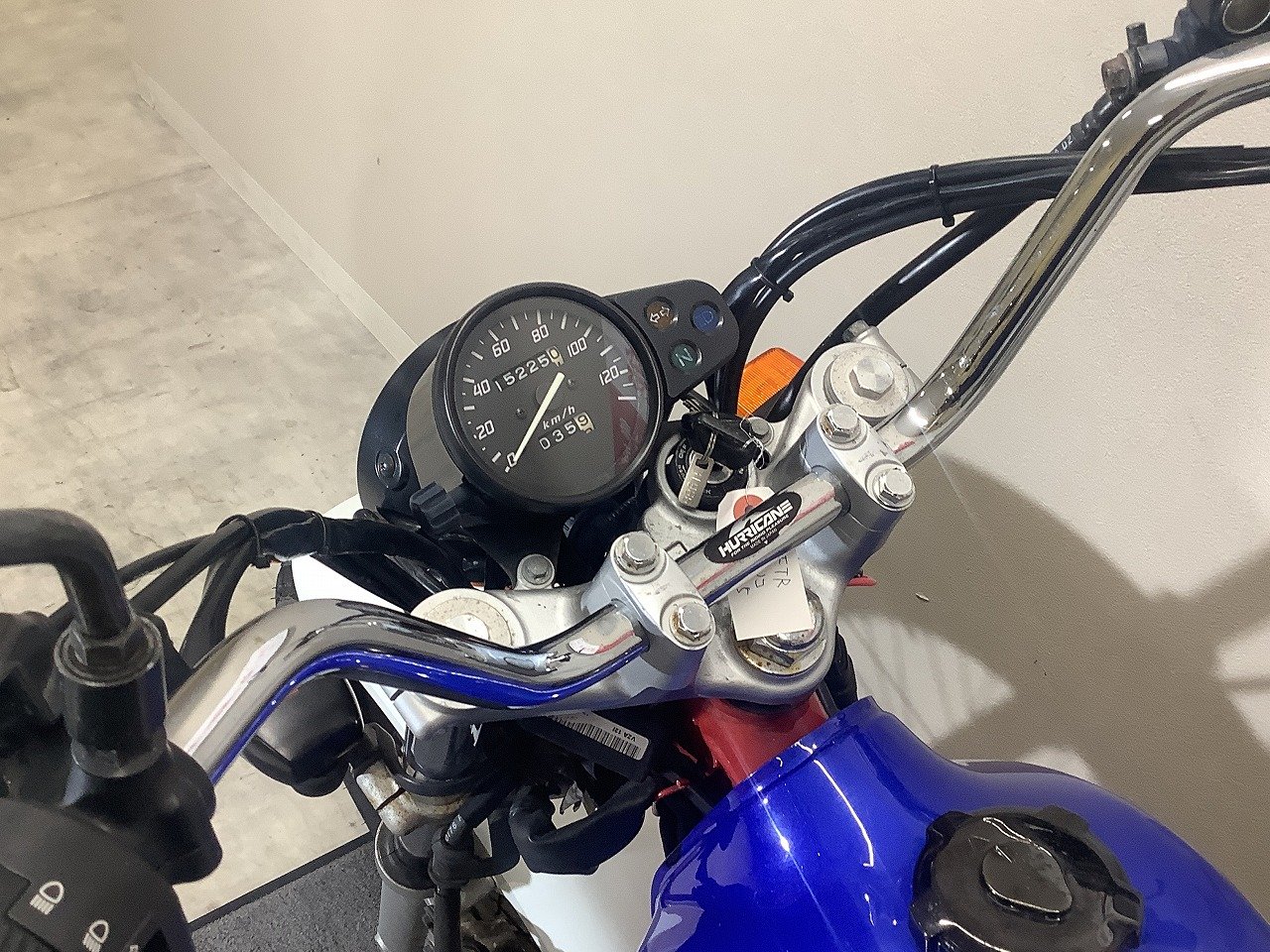 FTR223 2002年モデル/ハリケーン製アップハンドル/グラブバー/純正