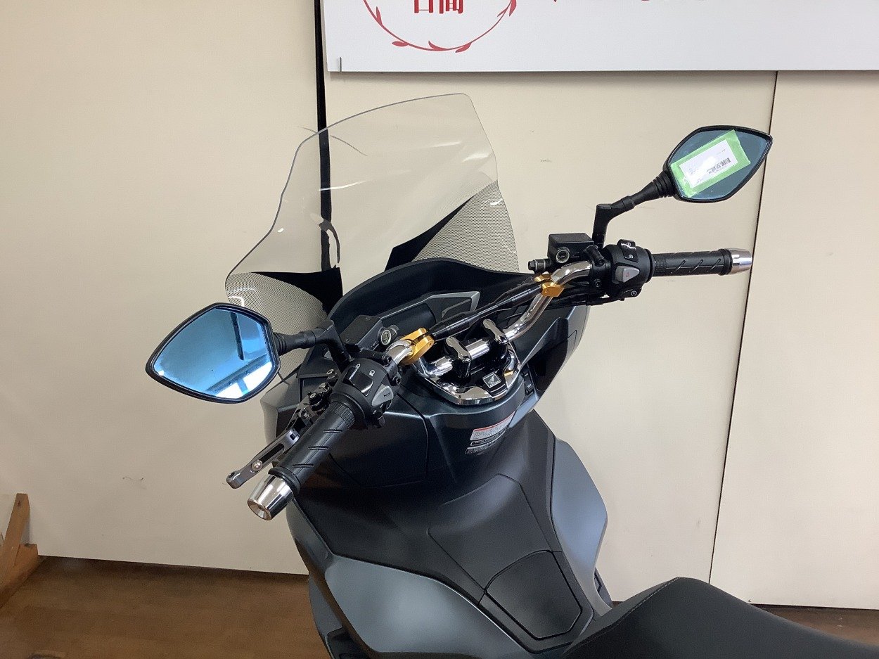 PCX モリワキ製マフラー トップケース スクリーン レバー