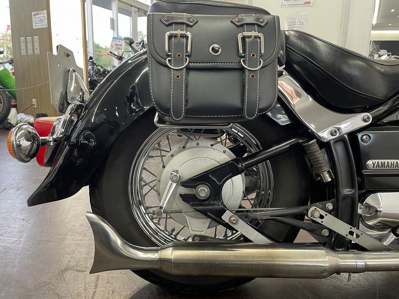 ドラッグスター400クラシック フィッシュテールマフラー