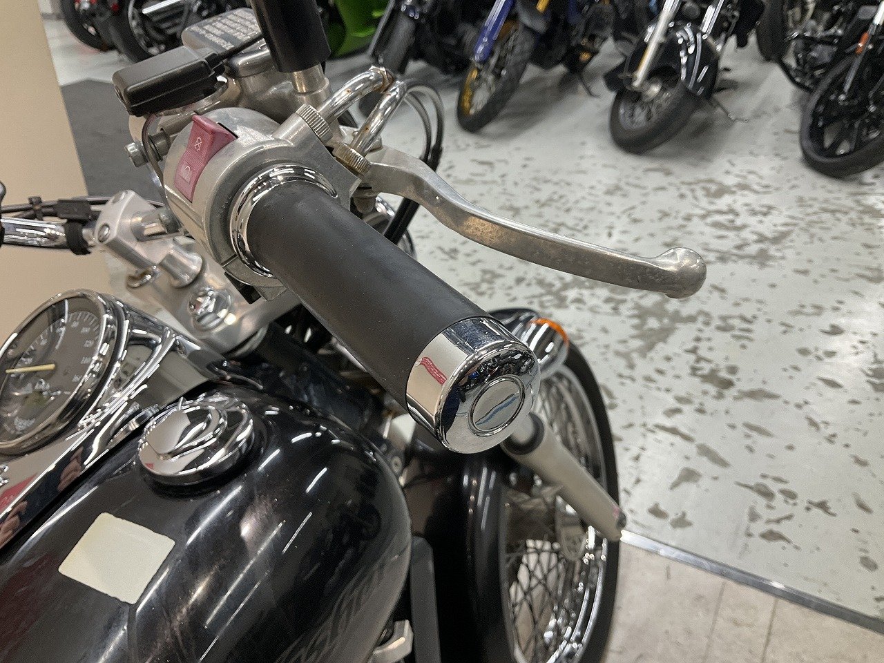 シャドウスラッシャー　スラッシュカットマフラー 極太スラッシュカット2in1マフラー90φ / シャドウスラッシャー400