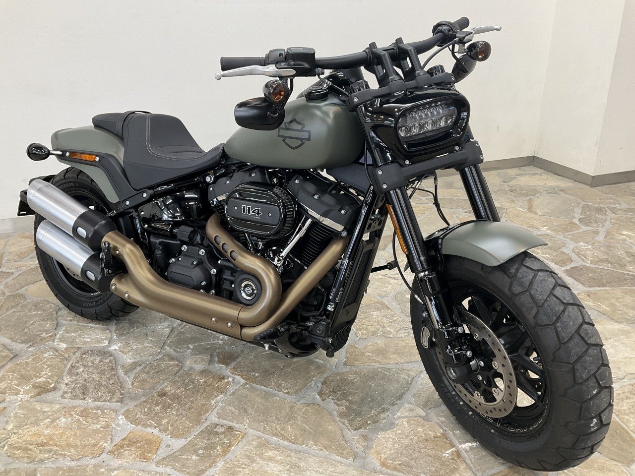 ボディ Fat Bob 114 [ FXFBS1870 ] デッドウッドグリーンデニムカラー キー