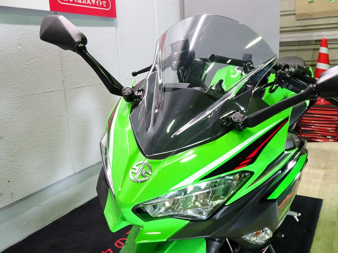Ninja 400 KRT Edition（ニンジャ）ABS／2022年モデル／ハンドル