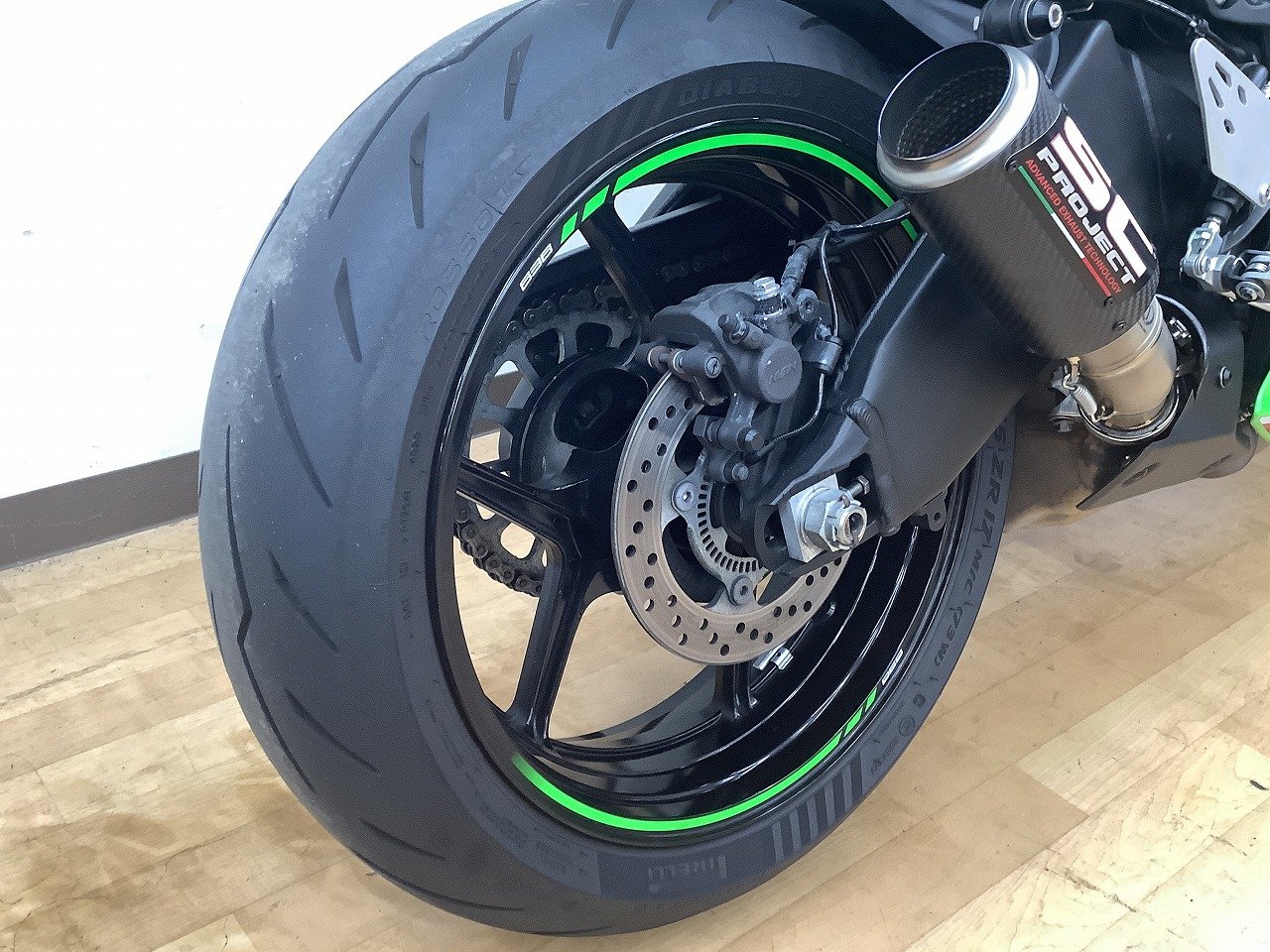 ニンジャZX-6R KRT Edition フェンダーレスカスタム！ETC標準装備