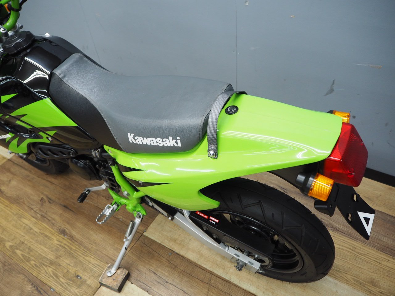 KSR110　自賠責令和8年まで　走行距離16000KM　車両交換FTR、TW200、グラストラッカー、GB250可能 KSR110(カワサキ) グリーン系・緑色のバイク一覧｜新車・中古