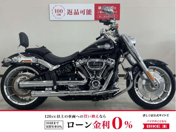 ＦＬＦＢＳ１８７０　ファットボーイ　ワンオーナー　フェンダーレス　タンクキャップカスタム　コブラ管　バックレスト　エンジンガード　サイドバッグ装備！!