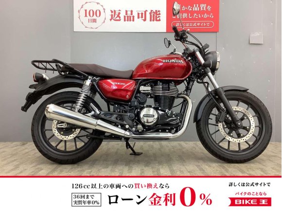 GB350 ワンオーナー車・エンデュランス製リアキャリア装備・2021年モデル！!