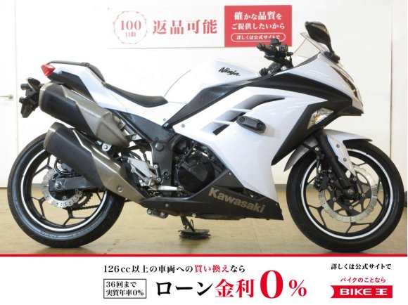 Ninja 250（ニンジャ250）／EX250L型／インジェクションモデル／USB電源装備／ダミーマフラー小物入れ）装備！!