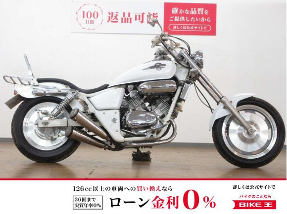 V-TWIN MAGNA S／キャブレターモデル／リアキャリア／社外ウィンカー装備！!