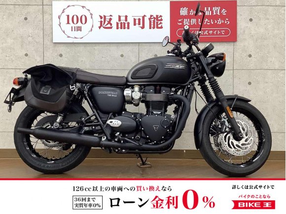 Bonneville T120　2024年モデル　両サイドバッグ　装備