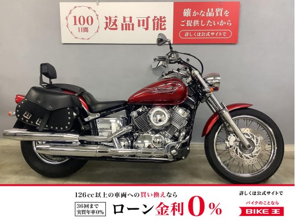 ドラッグスター400-2 人気のFIモデルのヤマハが誇る王道アメリカンは熱いカラーも相まって売り切れ必至の一台です！！!