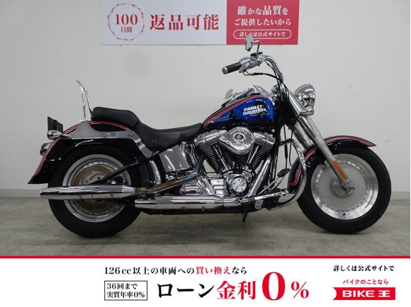 Fat Boy [ FLSTF1450 ]　純正限定ペイント外装／ミクニ製HSRキャブ／S＆S製エアクリーナー／エンジンガード／サドルバックサポート