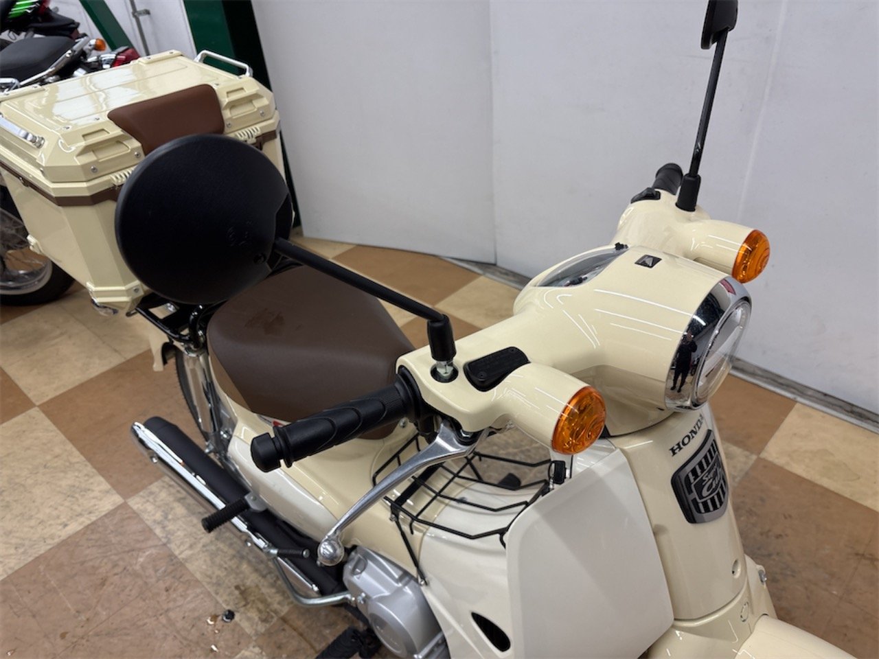 HONDA スーパーカブ110-2 黒 エンジン始動動画 自賠責保険で乗れます