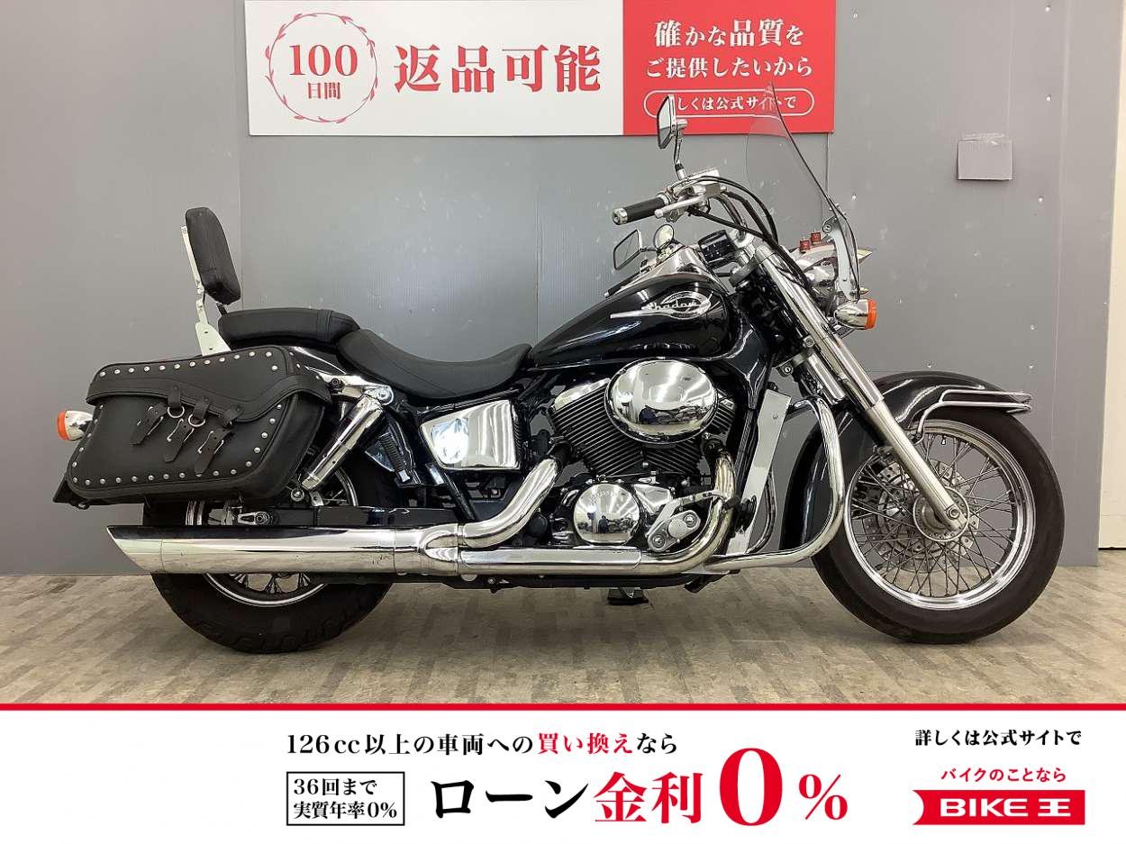 シャドウ750 2001年モデル/2002年製造車 スクリーン・バックレスト・エンジンガード装備！!