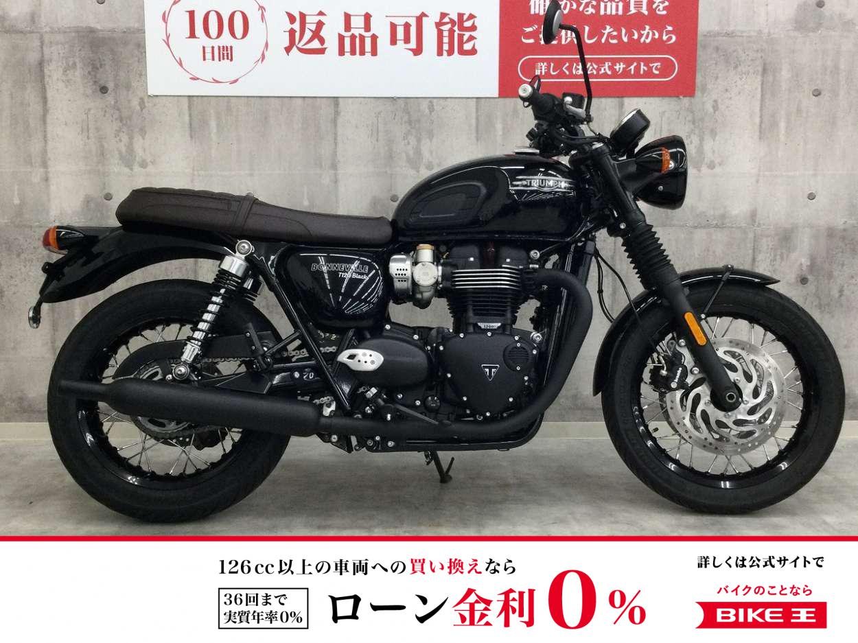  ボンネビルT120　BLACK【スマホホルダー・USBソケット装備】！!